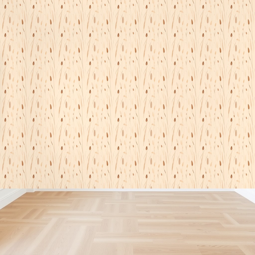 Wild Grasses — Warm Taupe & Clay Meadow Neutral