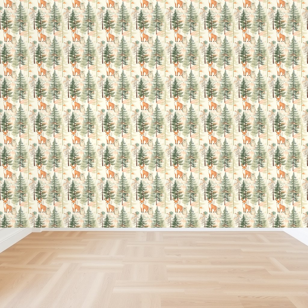 Woodland Friends — Fox, Deer & Owl Storybook Nursery