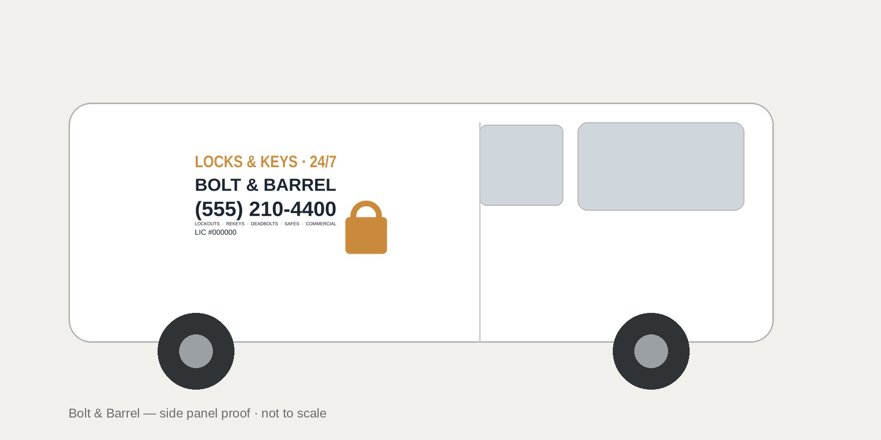 Bolt & Barrel van