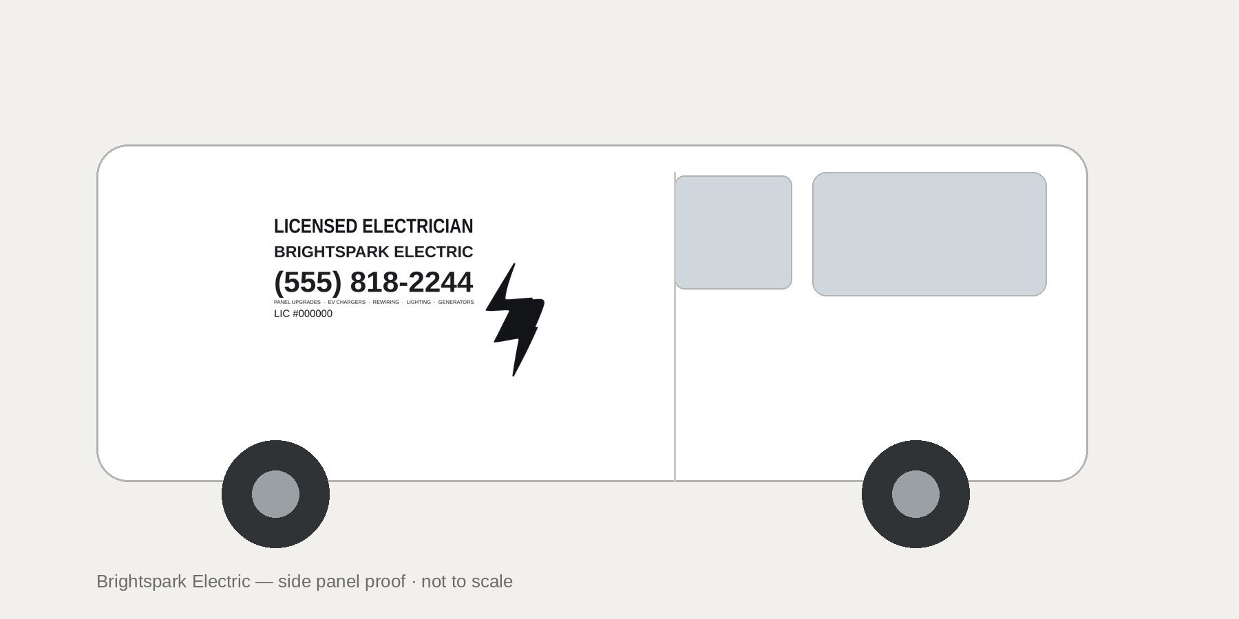 Brightspark Electric van